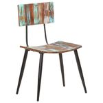Casa si Gradina - Mobilier - Scaune si fotolii - Scaune - Scaune de bucatarie, 4 buc., lemn masiv reciclat - Infinity.ro