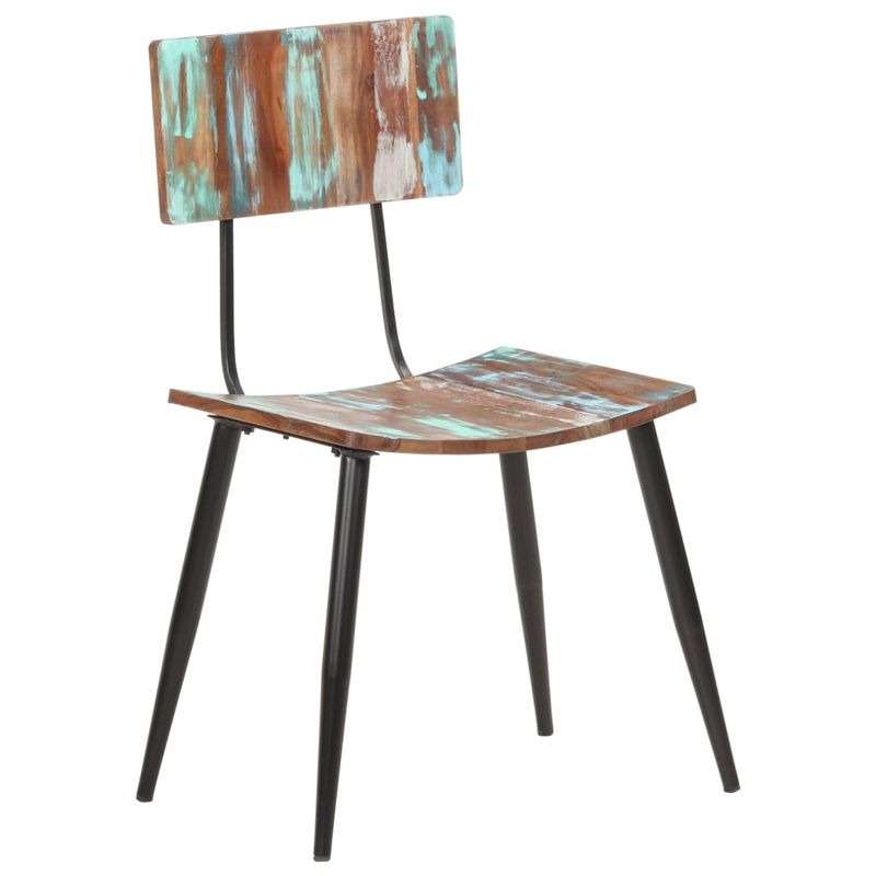 Casa si Gradina - Mobilier - Scaune si fotolii - Scaune - Scaune de bucatarie, 4 buc., lemn masiv reciclat - Infinity.ro