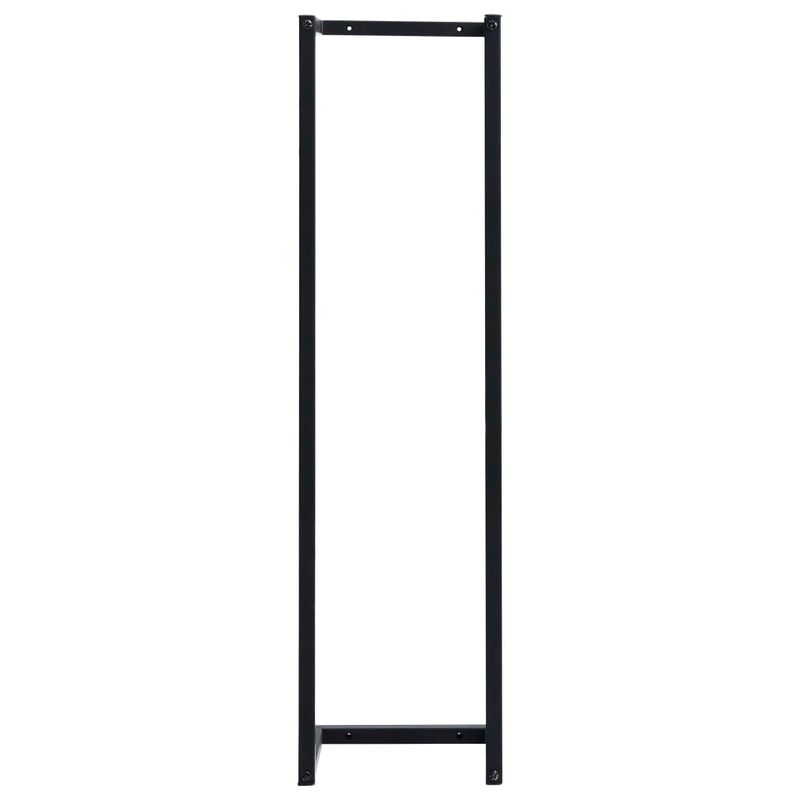 Casa si Gradina - Sanitare - Suporturi si accesorii baie - Suporturi baie - Suport de prosoape, negru, 25x20x95 cm, fier - Infinity.ro