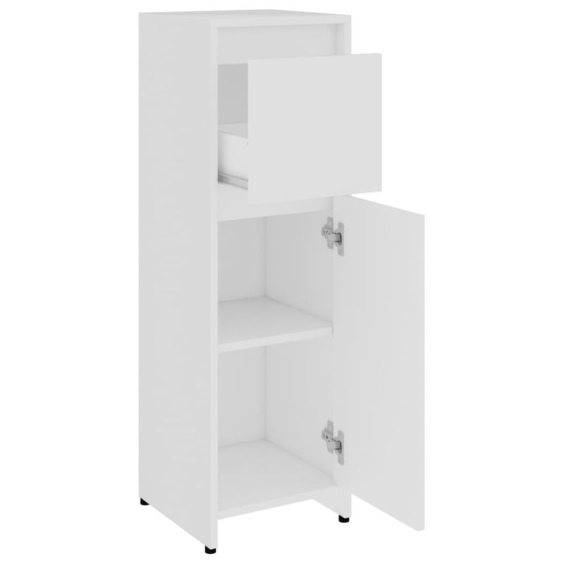 Casa si Gradina - Mobilier - Mobilier baie - Comode baie - Dulap de baie, alb, 30 x 30 x 95 cm, PAL - Infinity.ro