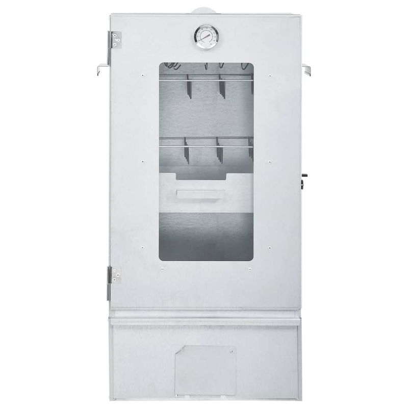 Casa si Gradina - Gradina si terasa - Gratare si accesorii - Gratare de gradina - Afumatoare cuptor gratar cu 1 kg peleti lemn, 44,5x29x83 cm - Infinity.ro