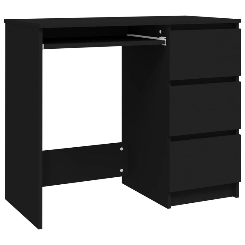 Casa si Gradina/Mobilier/Mese si birouri/Birouri - Birou, alb, 90 x 45 x 76 cm, PAL - Infinity.ro