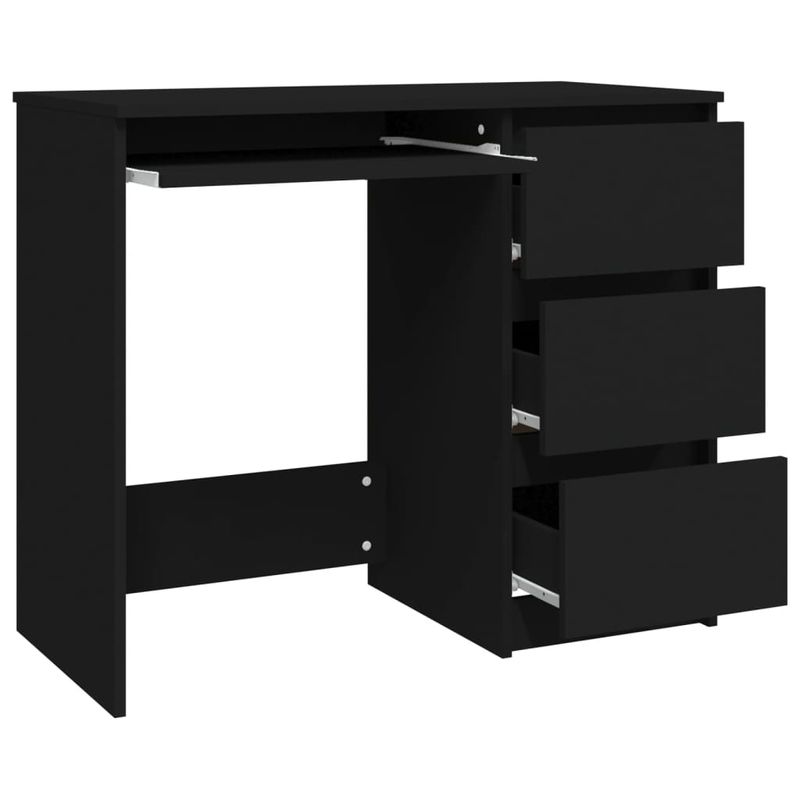 Casa si Gradina/Mobilier/Mese si birouri/Birouri - Birou, alb, 90 x 45 x 76 cm, PAL - Infinity.ro