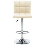 Casa si Gradina - Mobilier - Scaune si fotolii - Scaune - Scaune de bar, 2 buc., crem, piele ecologica - Infinity.ro