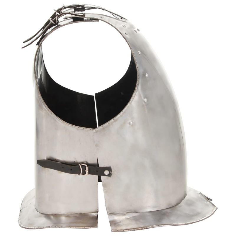 Casa si Gradina - Decoratiuni - Decoratiuni petrecere - Masti si costume carnaval - Replica armura cavaler medieval jocuri cu roluri argintiu otel - Infinity.ro