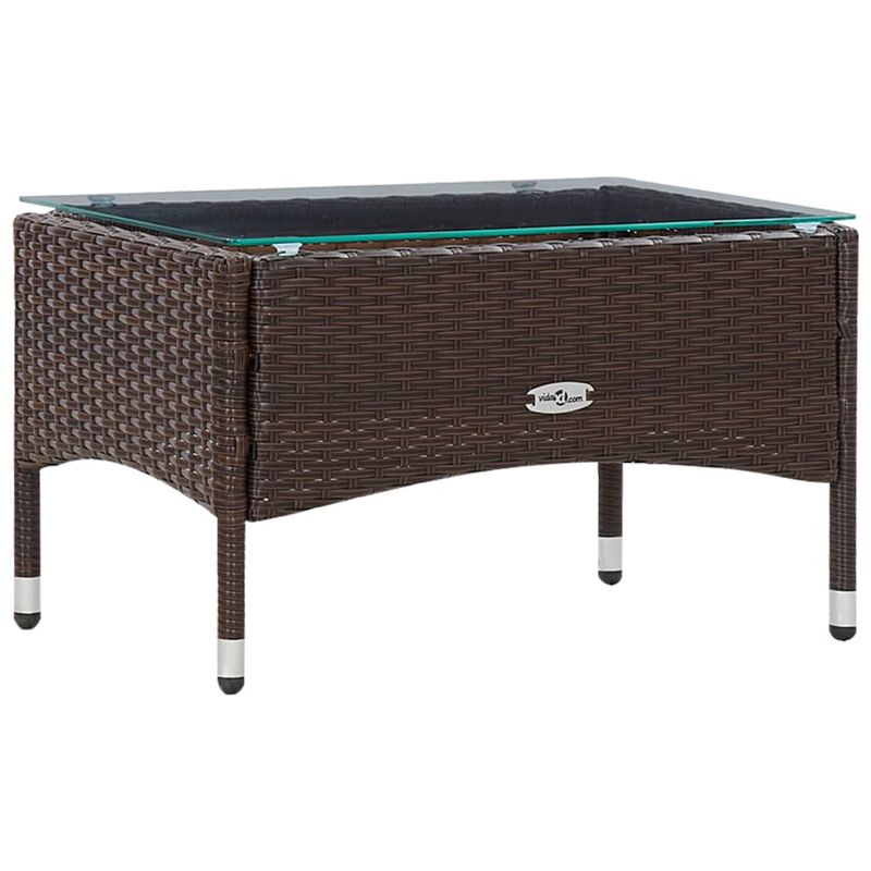Casa si Gradina - Gradina si terasa - Mobilier exterior - Seturi mobila gradina - Set mobilier de gradina cu perne, 5 piese, maro, poliratan - Infinity.ro