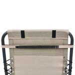 Casa si Gradina - Gradina si terasa - Mobilier exterior - Perne decorative exterior - Tetiera pentru sezlong, crem, 40 x 7,5 x 15 cm, textilena - Infinity.ro