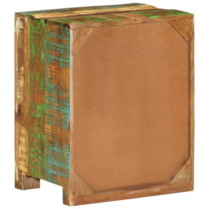Casa si Gradina - Mobilier - Comode si corpuri - Noptiere - Noptiera, 40 x 30 x 50 cm, lemn masiv reciclat - Infinity.ro