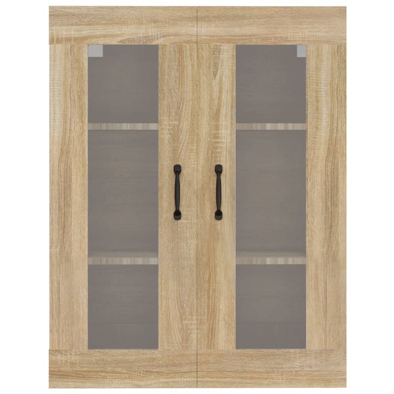 Casa si Gradina - Mobilier - Comode si corpuri - Comode - Dulap de perete suspendat, stejar sonoma, 69,5x34x90 cm - Infinity.ro