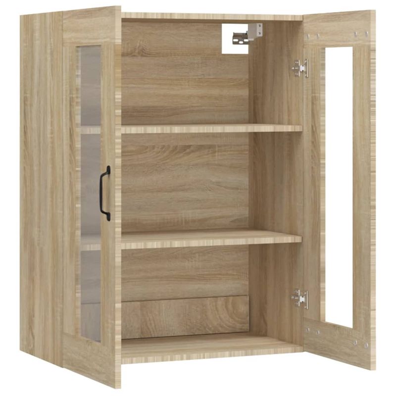 Casa si Gradina - Mobilier - Comode si corpuri - Comode - Dulap de perete suspendat, stejar sonoma, 69,5x34x90 cm - Infinity.ro