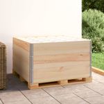 Casa si Gradina - Mobilier - Feronerie si accesorii mobila - Rama pentru paleti, 3 buc., 100 x 100 cm, lemn masiv de pin - Infinity.ro