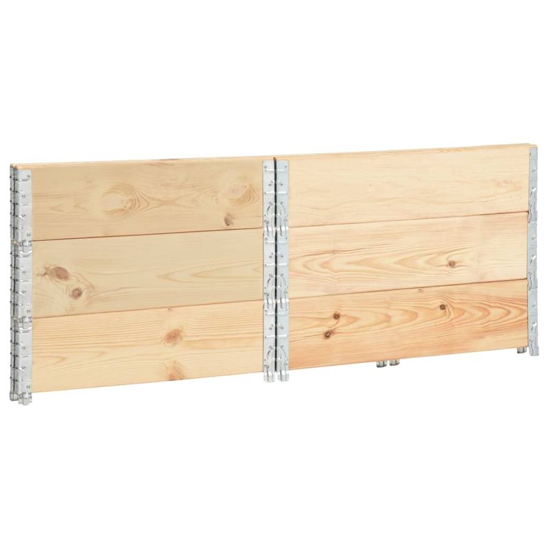 Casa si Gradina - Mobilier - Feronerie si accesorii mobila - Rama pentru paleti, 3 buc., 100 x 100 cm, lemn masiv de pin - Infinity.ro