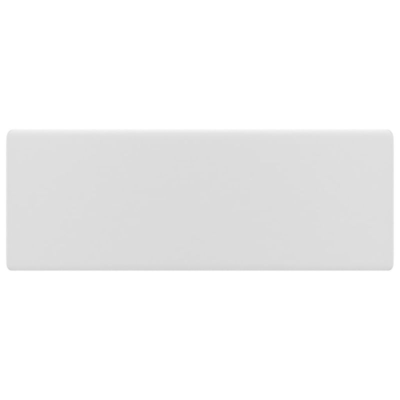 Casa si Gradina - Sanitare - Lavoar baie si accesorii - Lavoare si piedestale - Chiuveta lux cu preaplin, alb mat, 41x41 cm, ceramica, patrat - Infinity.ro