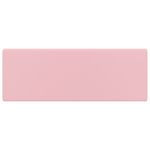 Casa si Gradina - Sanitare - Lavoar baie si accesorii - Lavoare si piedestale - Chiuveta lux cu preaplin, roz mat, 41x41 cm, ceramica, patrat - Infinity.ro