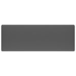 Casa si Gradina - Sanitare - Lavoar baie si accesorii - Lavoare si piedestale - Chiuveta lux cu preaplin gri inchis mat 41x41cm ceramica patrat - Infinity.ro