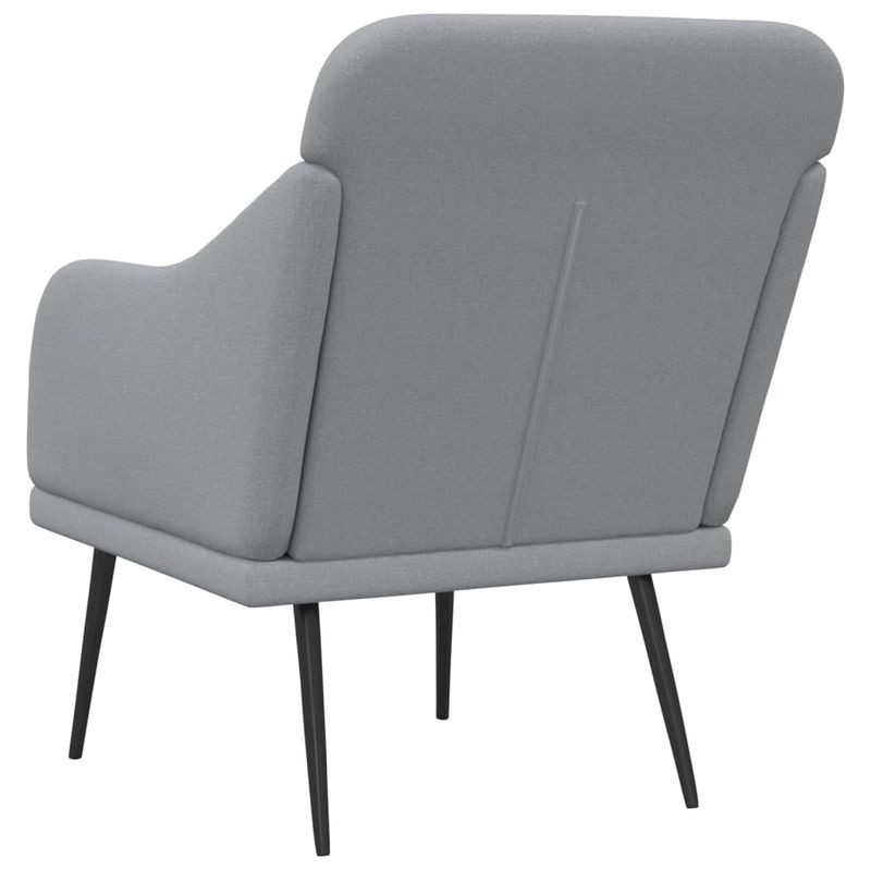 Casa si Gradina - Mobilier - Scaune si fotolii - Fotolii - Fotoliu, gri deschis, 63x76x80 cm, textil - Infinity.ro