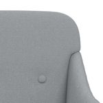 Casa si Gradina - Mobilier - Scaune si fotolii - Fotolii - Fotoliu, gri deschis, 63x76x80 cm, textil - Infinity.ro