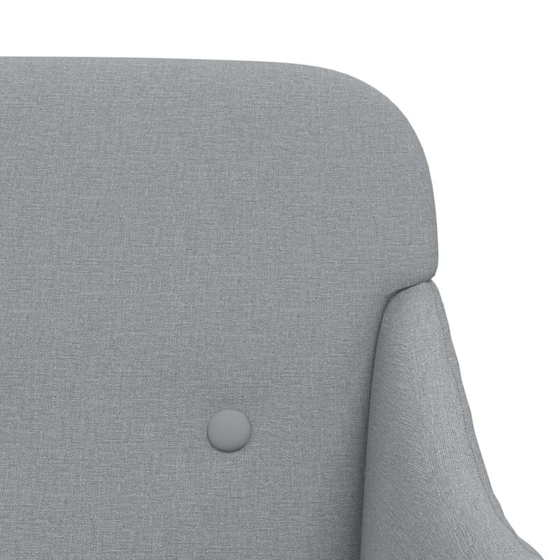 Casa si Gradina - Mobilier - Scaune si fotolii - Fotolii - Fotoliu, gri deschis, 63x76x80 cm, textil - Infinity.ro