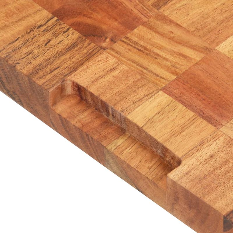 Casa si Gradina - Bucatarie si vesela - Ustensile bucatarie - Tocatoare de bucatarie - Placa de tocat, 60 x 40 x 3,8 cm, lemn masiv de acacia - Infinity.ro