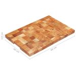 Casa si Gradina - Bucatarie si vesela - Ustensile bucatarie - Tocatoare de bucatarie - Placa de tocat, 60 x 40 x 3,8 cm, lemn masiv de acacia - Infinity.ro