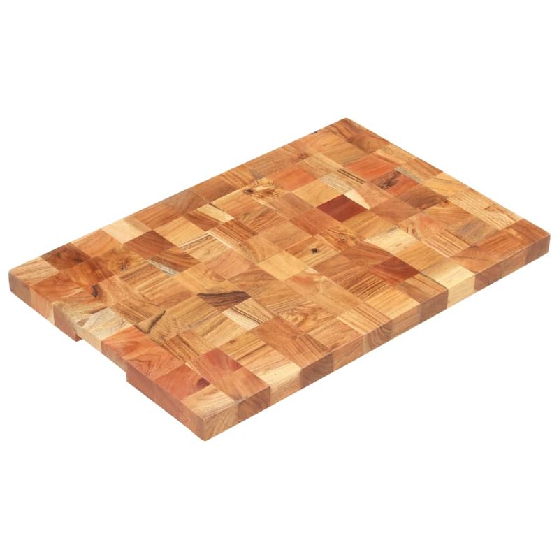 Casa si Gradina - Bucatarie si vesela - Ustensile bucatarie - Tocatoare de bucatarie - Placa de tocat, 60 x 40 x 3,8 cm, lemn masiv de acacia - Infinity.ro