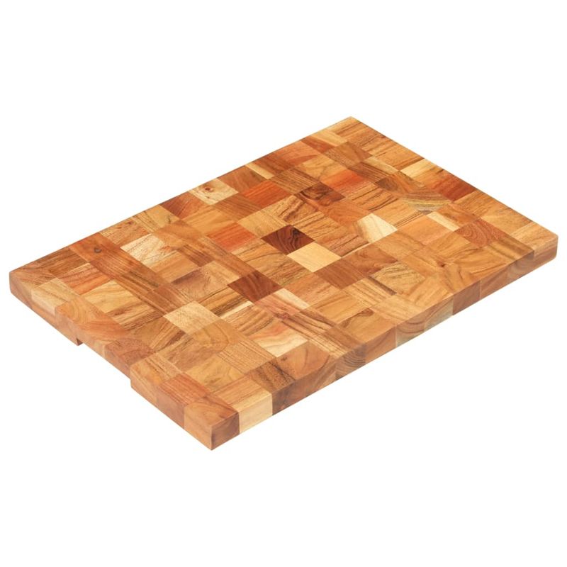 Casa si Gradina - Bucatarie si vesela - Ustensile bucatarie - Tocatoare de bucatarie - Placa de tocat, 60 x 40 x 3,8 cm, lemn masiv de acacia - Infinity.ro