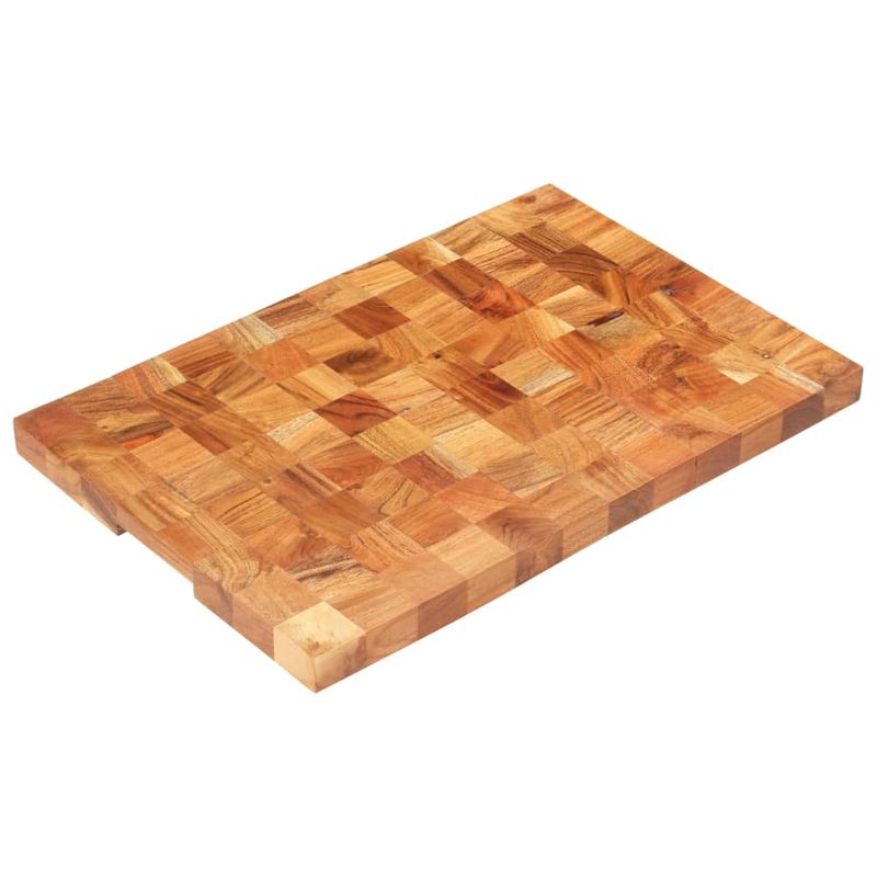 Casa si Gradina - Bucatarie si vesela - Ustensile bucatarie - Tocatoare de bucatarie - Placa de tocat, 60 x 40 x 3,8 cm, lemn masiv de acacia - Infinity.ro