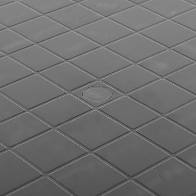 Casa si Gradina - Gradina si terasa - Mobilier exterior - Mese gradina - Masa de gradina, antracit, 89 cm, plastic - Infinity.ro