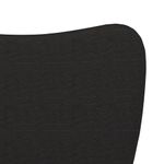 Casa si Gradina - Mobilier - Scaune si fotolii - Scaune - Scaune de bucatarie, 2 buc., negru, textil si piele ecologica - Infinity.ro