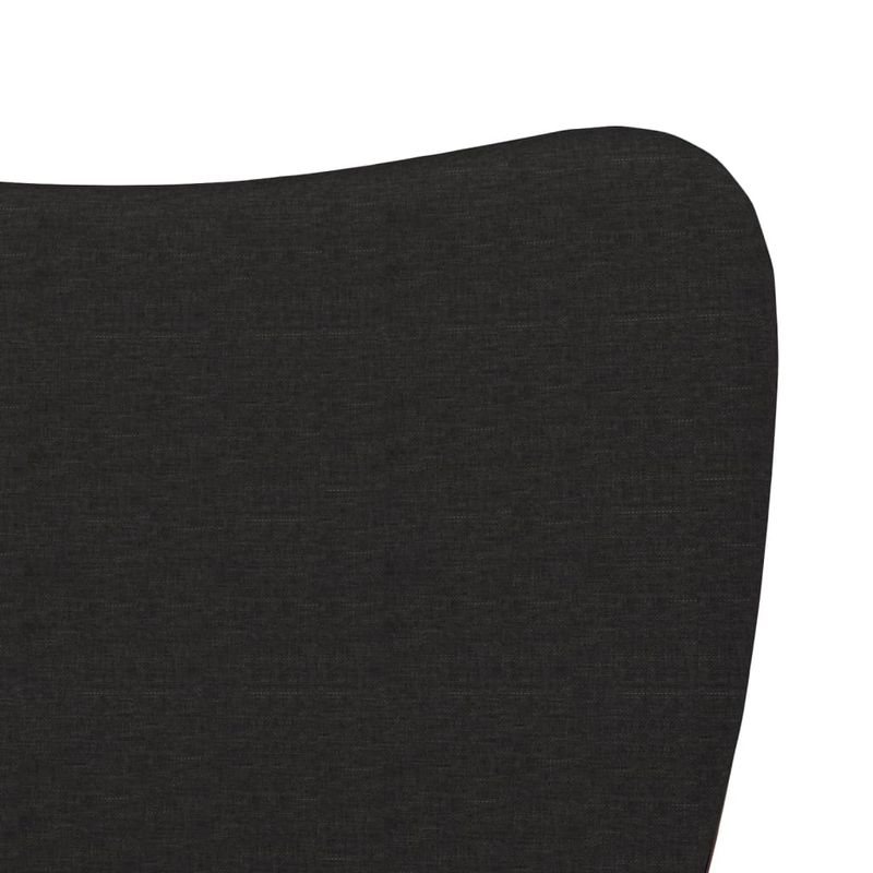 Casa si Gradina - Mobilier - Scaune si fotolii - Scaune - Scaune de bucatarie, 2 buc., negru, textil si piele ecologica - Infinity.ro