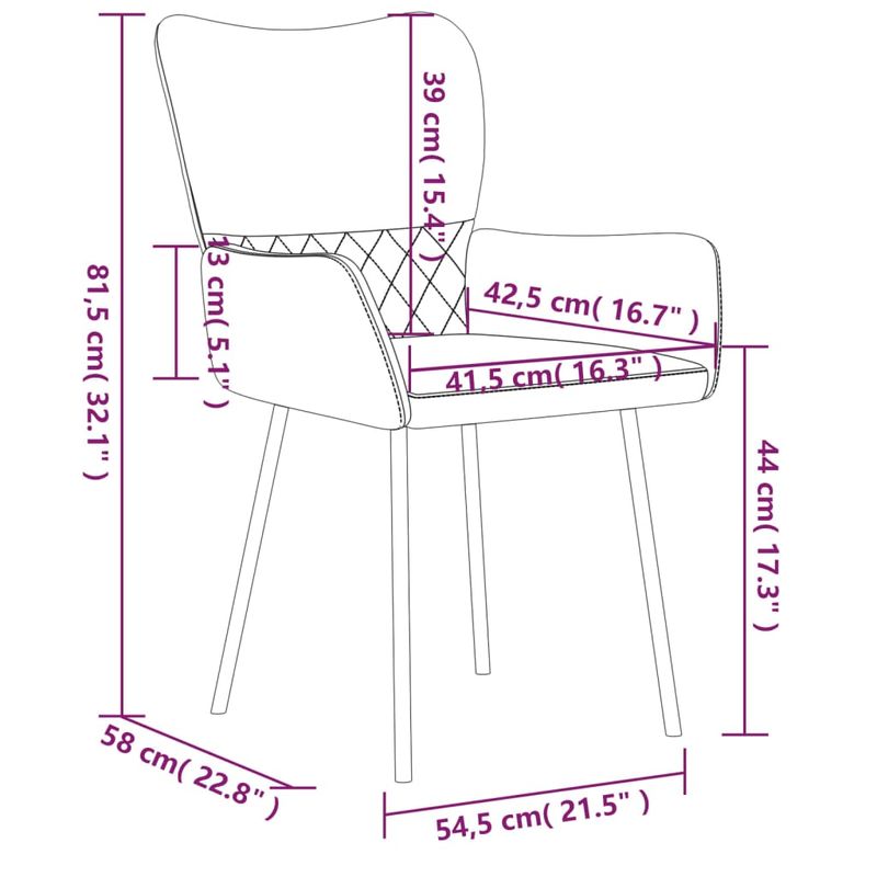 Casa si Gradina - Mobilier - Scaune si fotolii - Scaune - Scaune de bucatarie, 2 buc., negru, textil si piele ecologica - Infinity.ro