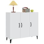 Casa si Gradina - Mobilier - Comode si corpuri - Comode - Servanta, alb, 90x34x80 cm, lemn compozit - Infinity.ro