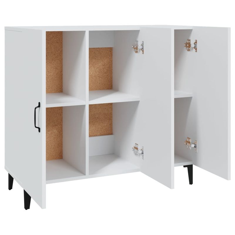 Casa si Gradina - Mobilier - Comode si corpuri - Comode - Servanta, alb, 90x34x80 cm, lemn compozit - Infinity.ro