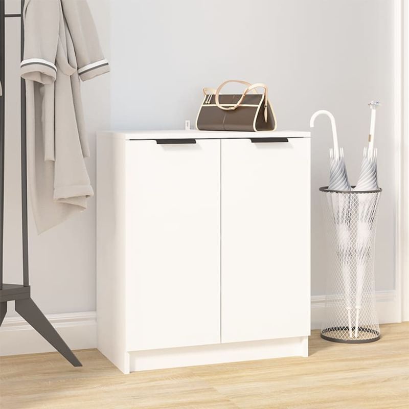 Casa si Gradina - Mobilier - Organizare si depozitare - Organizator incaltaminte - Pantofar, alb, 59x35x70 cm, lemn prelucrat - Infinity.ro