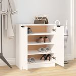 Casa si Gradina - Mobilier - Organizare si depozitare - Organizator incaltaminte - Pantofar, alb, 59x35x70 cm, lemn prelucrat - Infinity.ro