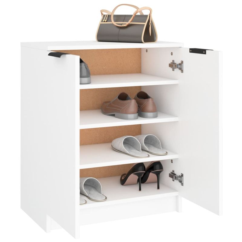 Casa si Gradina - Mobilier - Organizare si depozitare - Organizator incaltaminte - Pantofar, alb, 59x35x70 cm, lemn prelucrat - Infinity.ro