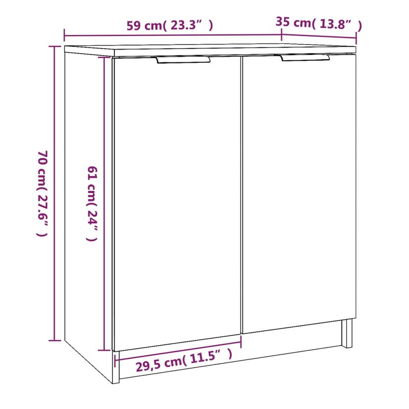 Casa si Gradina - Mobilier - Organizare si depozitare - Organizator incaltaminte - Pantofar, stejar fumuriu, 59x35x70 cm, lemn prelucrat - Infinity.ro