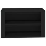 Casa si Gradina - Mobilier - Organizare si depozitare - Organizator incaltaminte - Pantofar, negru, 75x35x45 cm, lemn prelucrat - Infinity.ro