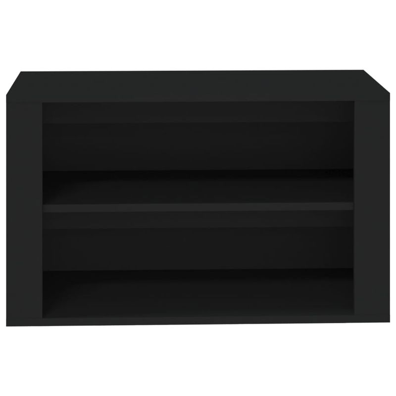 Casa si Gradina - Mobilier - Organizare si depozitare - Organizator incaltaminte - Pantofar, negru, 75x35x45 cm, lemn prelucrat - Infinity.ro