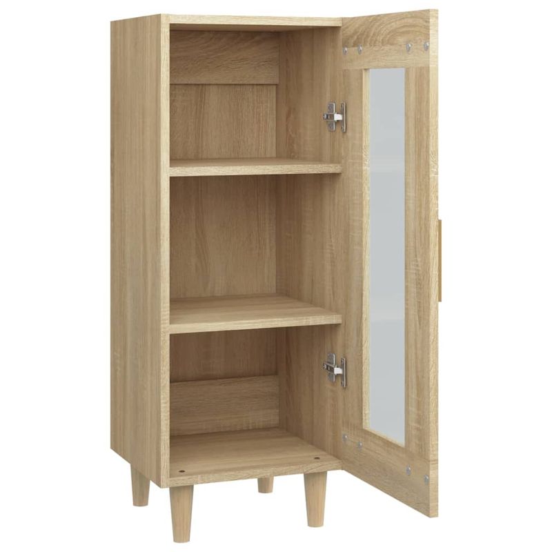 Casa si Gradina - Mobilier - Comode si corpuri - Comode - Servanta, stejar sonoma, 34,5x34x90 cm, lemn compozit - Infinity.ro