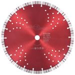 Casa si Gradina - Constructii - Scule electrice si accesorii - Accesorii polizare si slefuire - Disc diamantat de taiere cu segmente turbo și gauri otel 300 mm, mărime 300 mm/20 mm - Infinity.ro