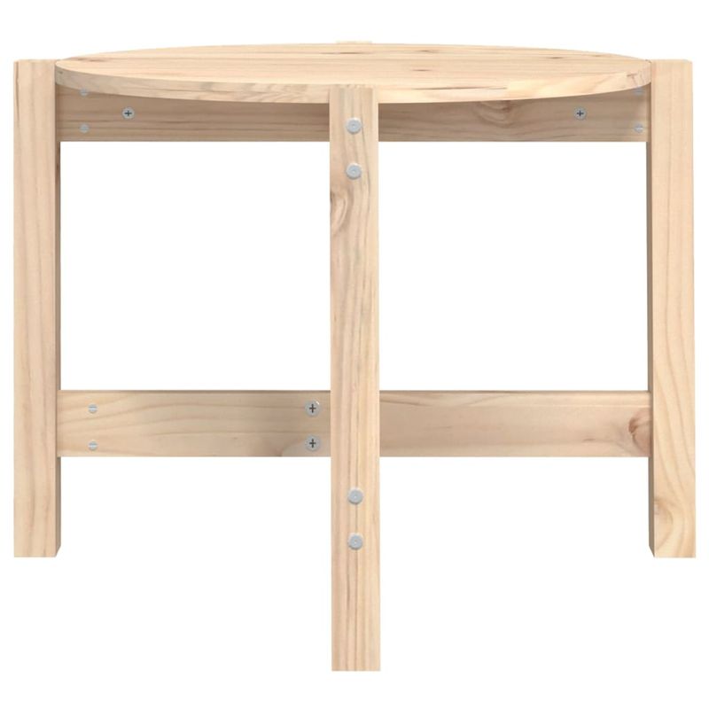 Casa si Gradina - Mobilier - Mese si birouri - Masute de cafea - Masuta de cafea, Ø 62,5x45 cm, lemn masiv de pin - Infinity.ro