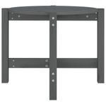 Casa si Gradina - Mobilier - Mese si birouri - Masute de cafea - Masuta de cafea, gri, Ø 62,5x45 cm, lemn masiv de pin - Infinity.ro