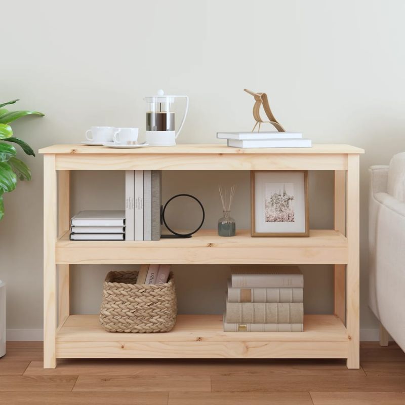 Casa si Gradina - Mobilier - Comode si corpuri - Console - Masa consola, 110x40x74 cm, lemn masiv de pin - Infinity.ro