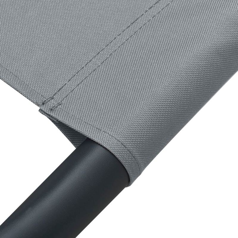 Casa si Gradina - Gradina si terasa - Mobilier exterior - Scaune si sezlonguri gradina - Pat sezlong de exterior cu baldachin si perna, gri - Infinity.ro