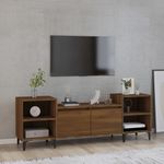 Casa si Gradina - Mobilier - Comode si corpuri - Comode - Comoda TV, stejar maro, 160x35x55 cm, lemn prelucrat - Infinity.ro
