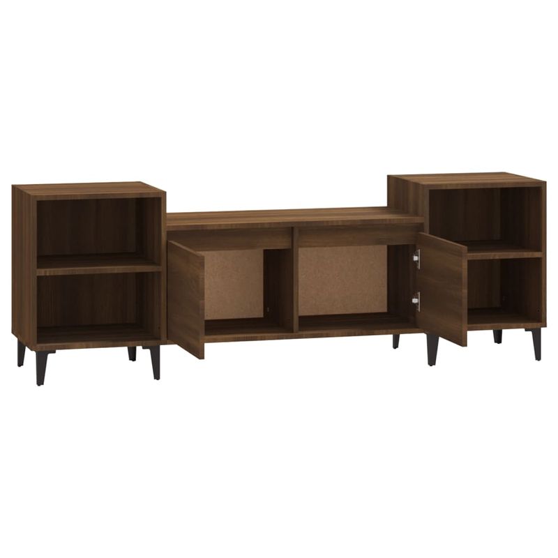 Casa si Gradina - Mobilier - Comode si corpuri - Comode - Comoda TV, stejar maro, 160x35x55 cm, lemn prelucrat - Infinity.ro