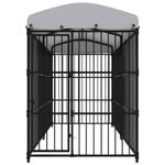 Petshop - Accesorii petshop - Culcusuri si custi - Custi interior si exterior - Padoc de caini pentru exterior, cu acoperis, 300 x 150 x 210 cm - Infinity.ro