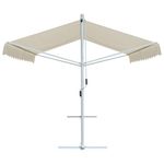 Casa si Gradina - Gradina si terasa - Umbrele si pavilioane - Umbrele - Copertina cu structura independenta, crem, 3 x 3 m - Infinity.ro
