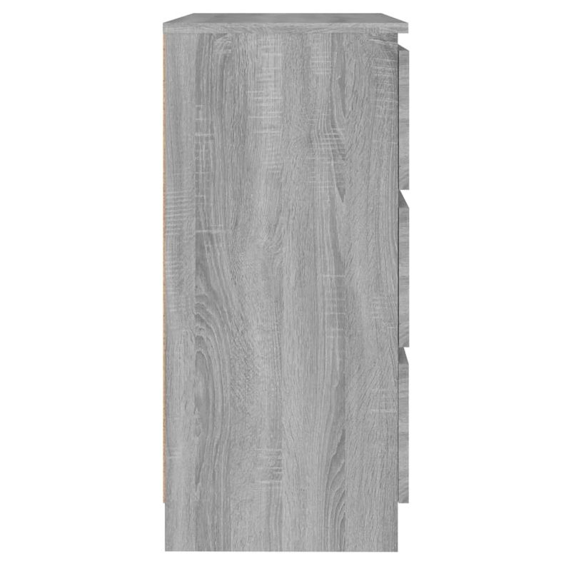 Casa si Gradina - Mobilier - Comode si corpuri - Comode - Servanta, sonoma gri, 60x35x76 cm, lemn prelucrat - Infinity.ro